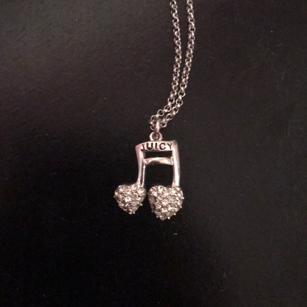 Juicy Couture music necklace